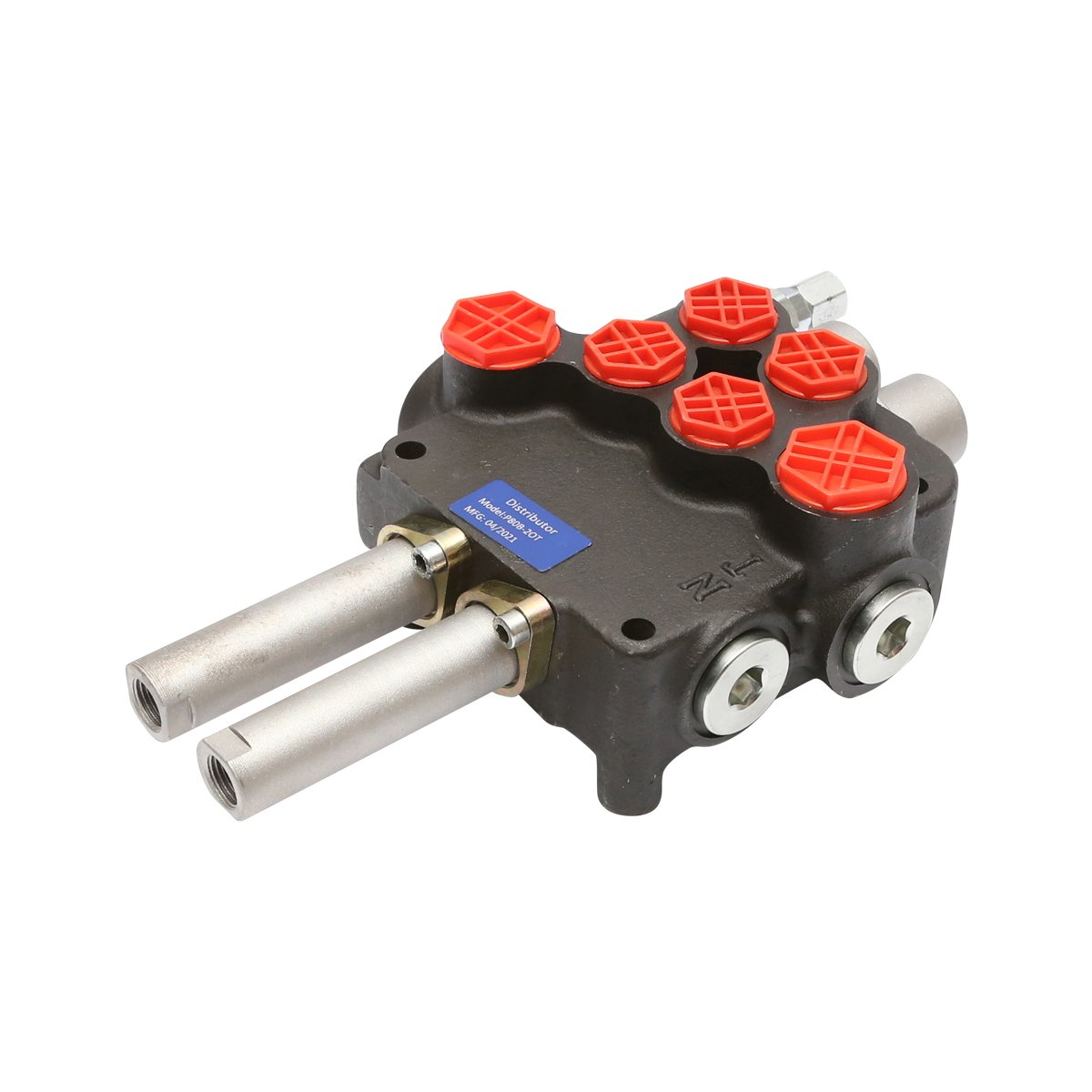 Distribuitor hidraulic P80 pentru cablu joystick cu 2 circuite Breckner Germany